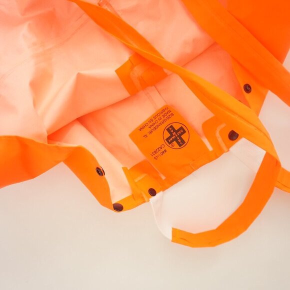 Safeway Orange Waterproof Reflective Rubber Overalls Size XL - Picture 11 of 11